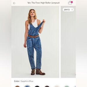 Free People High Roller Jumpsuit